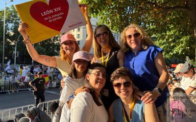 Con León XIV en Madrid